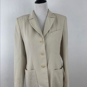 Jones New York Cream Blazer